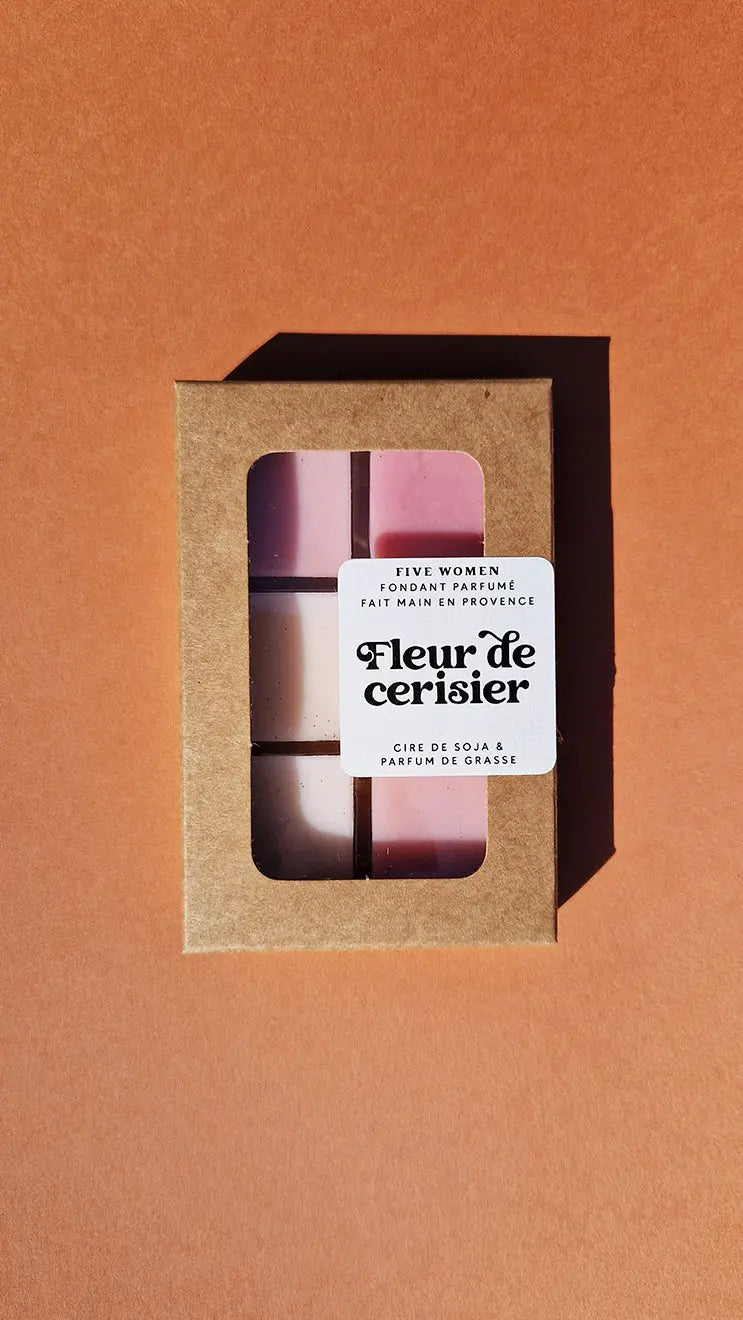 6 carrés de cire parfumée Fleur de cerisier (9526964158803)