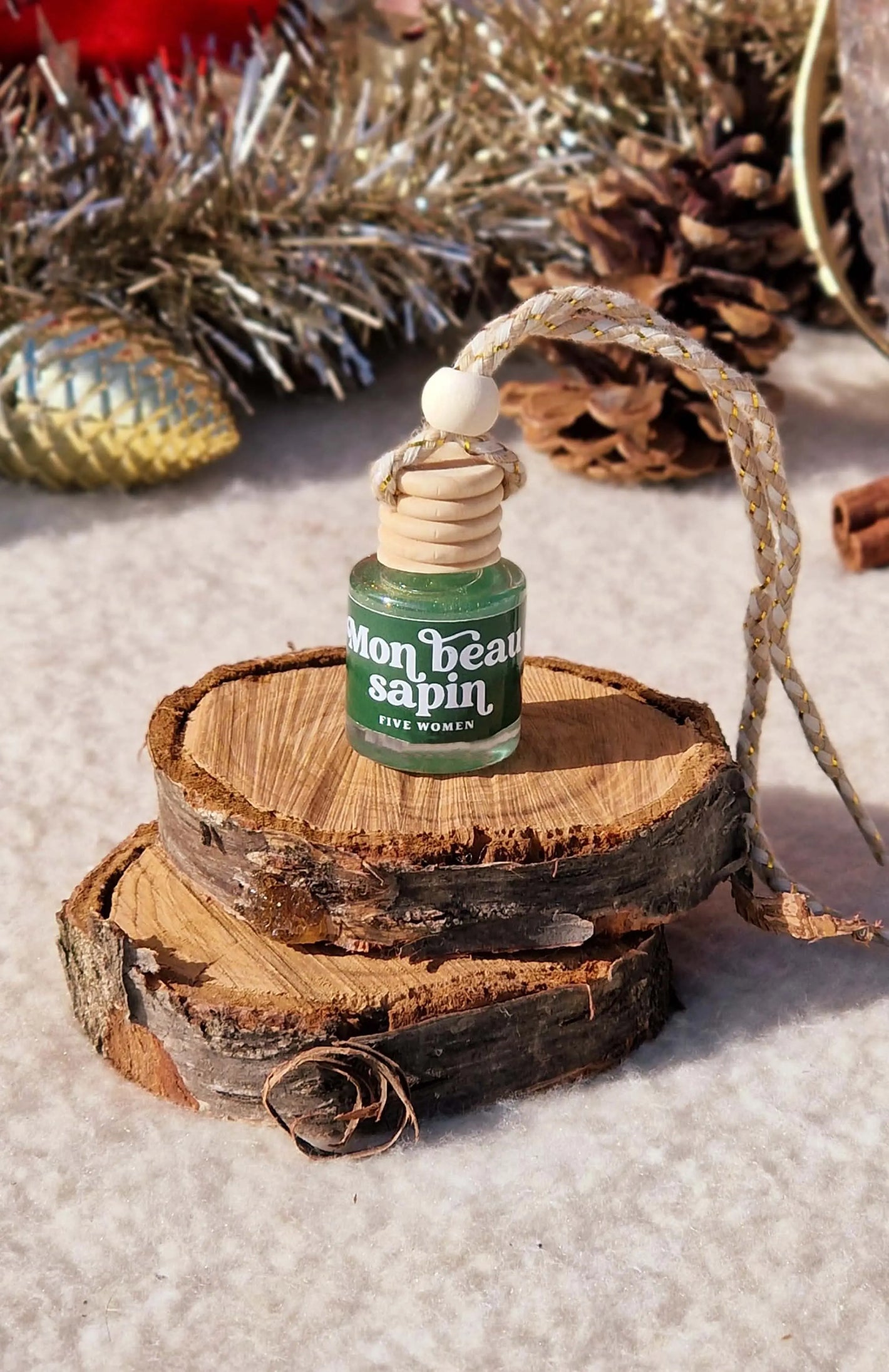 Diffuseur de parfum à suspendre Mon beau sapin 